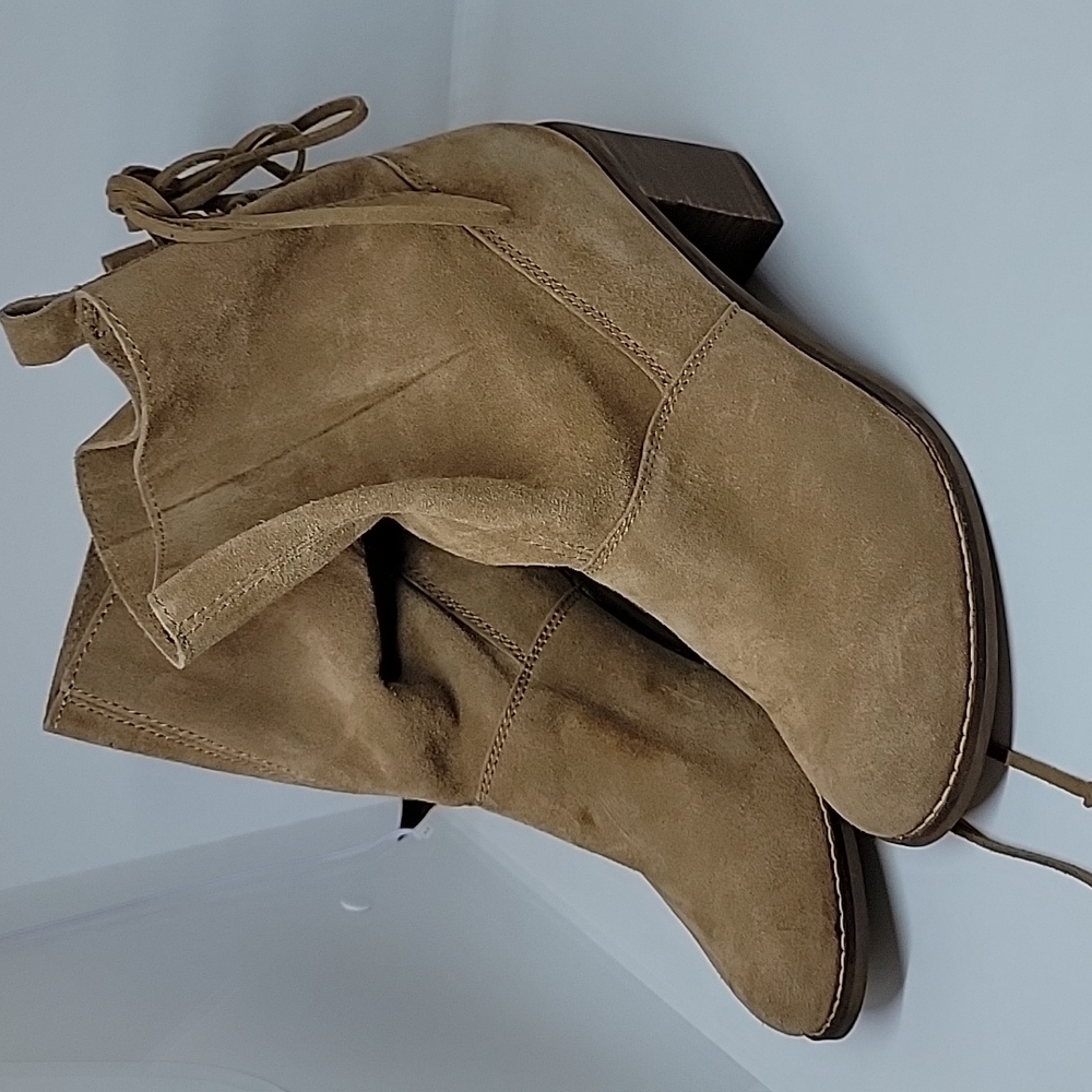 Toms Mila Lace Up Booties